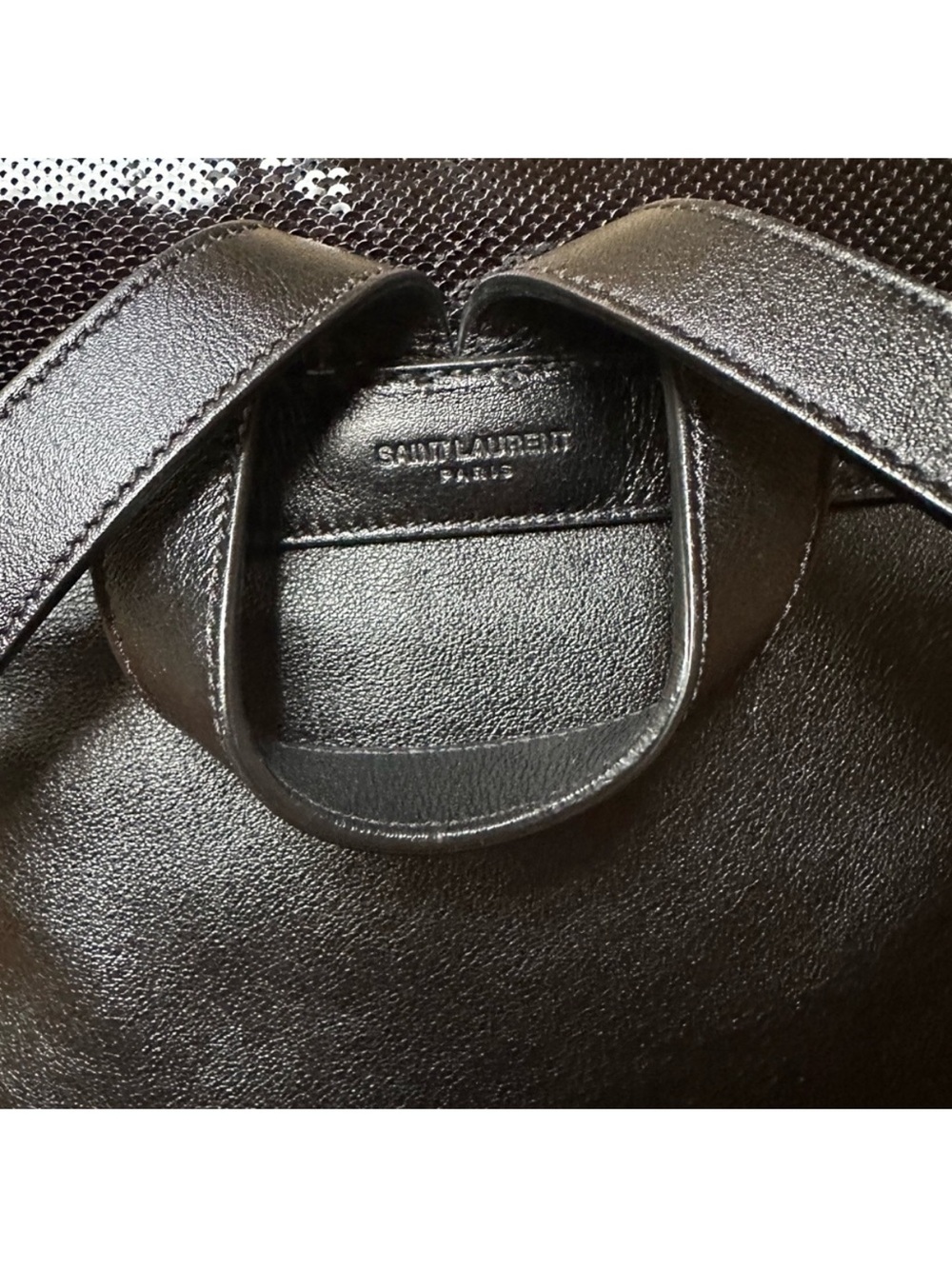 RARE Yves Saint Laurent
Festival Sequin gold hardware backpack RETAIL 3,500 - Picture 8 of 10